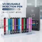 V3 reusable injection pen 60iu with custom packaging