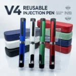 V4 reusable injection pen 60iu metal multi color options