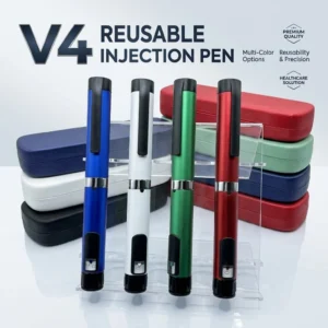 V4 reusable injection pen 60iu metal multi color options