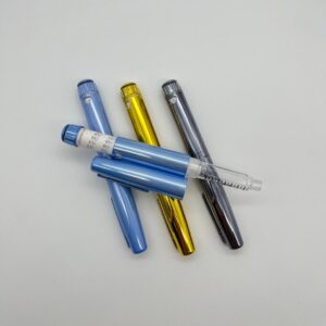 customized plastic reusable injection pen