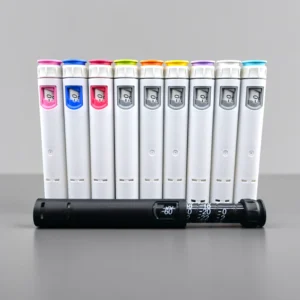 Disposable injection pen for retatrutide